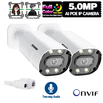 POE Security Camera Outdoor Waterproof Two-way Audio POE CCTV Video Surveillance Camera HD 2MP Color Night Vision Bullet IP Cam
POE Security Camera Outdoor Waterproof Two-way Audio POE CCTV Video Surveillance Camera HD 2MP Color Night Vision Bullet IP Cam