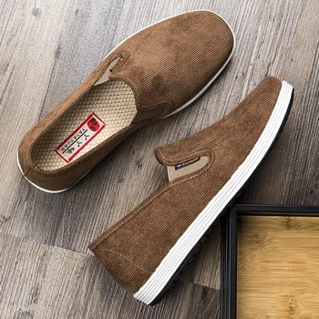 Men's Cloth Shoes Comfortable Breathable Casual soft Walking Non Slip Soft Soles Shoes Free Shipping Sell Well 2020 New Spring 
Men's Cloth Shoes Comfortable Breathable Casual soft Walking Non Slip Soft Soles Shoes Free Shipping Sell Well 2020 New Spring