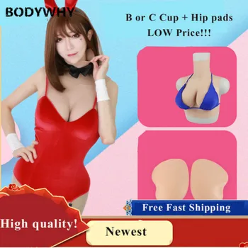 B or C Cup Realistic Silicone Breast Forms with Hip Pad Set Fake Boobs Suits Crossdresser Shemale Artificial Latex Shapewear
B or C Cup Realistic Silicone Breast Forms with Hip Pad Set Fake Boobs Suits Crossdresser Shemale Artificial Latex Shapewear