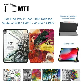 MTT Case For iPad Pro 11 inch PU Leather Magnetic Flip Fold Stand Cover 2018 NEW Smart Tablet Case 11" Model A1980 A1934 A1979
MTT Case For iPad Pro 11 inch PU Leather Magnetic Flip Fold Stand Cover 2018 NEW Smart Tablet Case 11" Model A1980 A1934 A1979