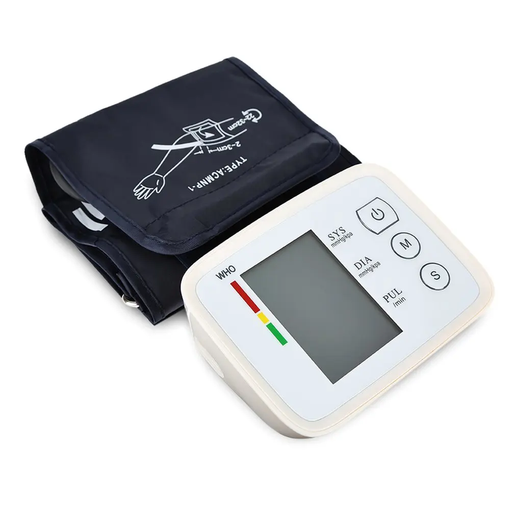 CK-A155 Rechargeable LCD Display Arm Sphygmomanometer Battery Version Electronic Blood Pressure Monitor
CK-A155 Rechargeable LCD Display Arm Sphygmomanometer Battery Version Electronic Blood Pressure Monitor