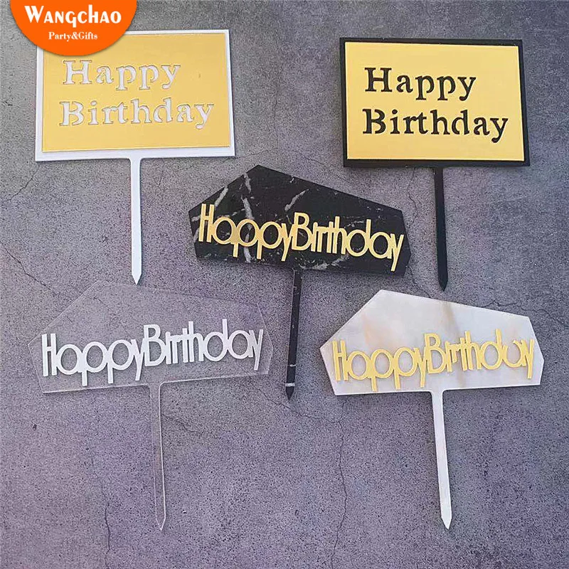 Black and White Irregular Double-layer Acrylic Happy Birthday Cake Topper Sweet 16 Party Decorations Kids Favor Party Supplies
Black and White Irregular Double-layer Acrylic Happy Birthday Cake Topper Sweet 16 Party Decorations Kids Favor Party Supplies