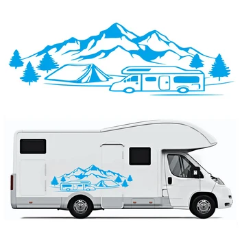 New Arrival High Quality Trees Mountains House Graphic Vinyl Decals For Caravan RV Camper Durable And Practical
New Arrival High Quality Trees Mountains House Graphic Vinyl Decals For Caravan RV Camper Durable And Practical