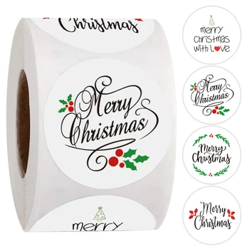 500Pcs Merry Christmas Stickers Red Green Christmas Style Label For Child Gift Decor Small Shop Product Packaging Stickers Label
500Pcs Merry Christmas Stickers Red Green Christmas Style Label For Child Gift Decor Small Shop Product Packaging Stickers Label