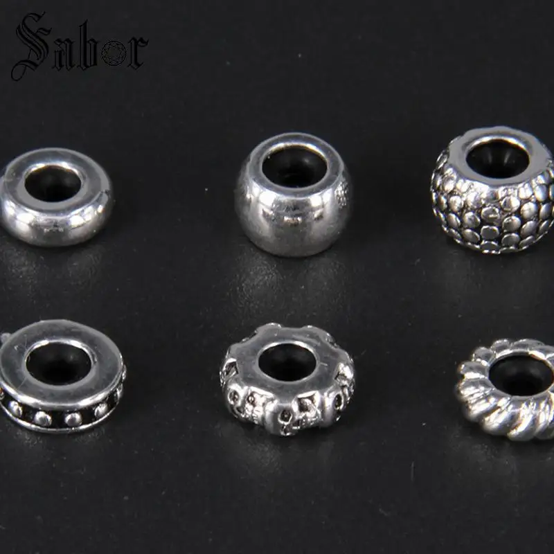 Череп Dot Stopper Karma DIY бусины посеребренные ювелирные изделия клубный подарок для