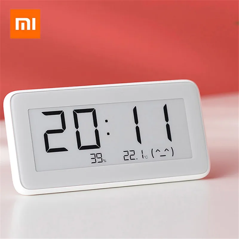 New Xiaomi Mijia Bluetooth Temperature Humidity Sensor E-link LCD Screen Digital Thermometer Moisture Smart Linkage Mi APP
New Xiaomi Mijia Bluetooth Temperature Humidity Sensor E-link LCD Screen Digital Thermometer Moisture Smart Linkage Mi APP