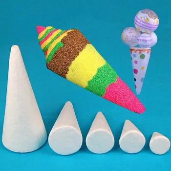 2pcs/5pcs Styrofoam Foam Tip Cone Flat Cone For Craft DIY Accessory Handmade Party Celebration Festival Decorations
2pcs/5pcs Styrofoam Foam Tip Cone Flat Cone For Craft DIY Accessory Handmade Party Celebration Festival Decorations
