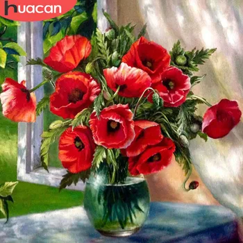 HUACAN 5D Diamond Painting Full Square Flower Hobbies And Crafts Diamond Mosaic Embroidery Rhinestone Picture Home Decoration
HUACAN 5D Diamond Painting Full Square Flower Hobbies And Crafts Diamond Mosaic Embroidery Rhinestone Picture Home Decoration