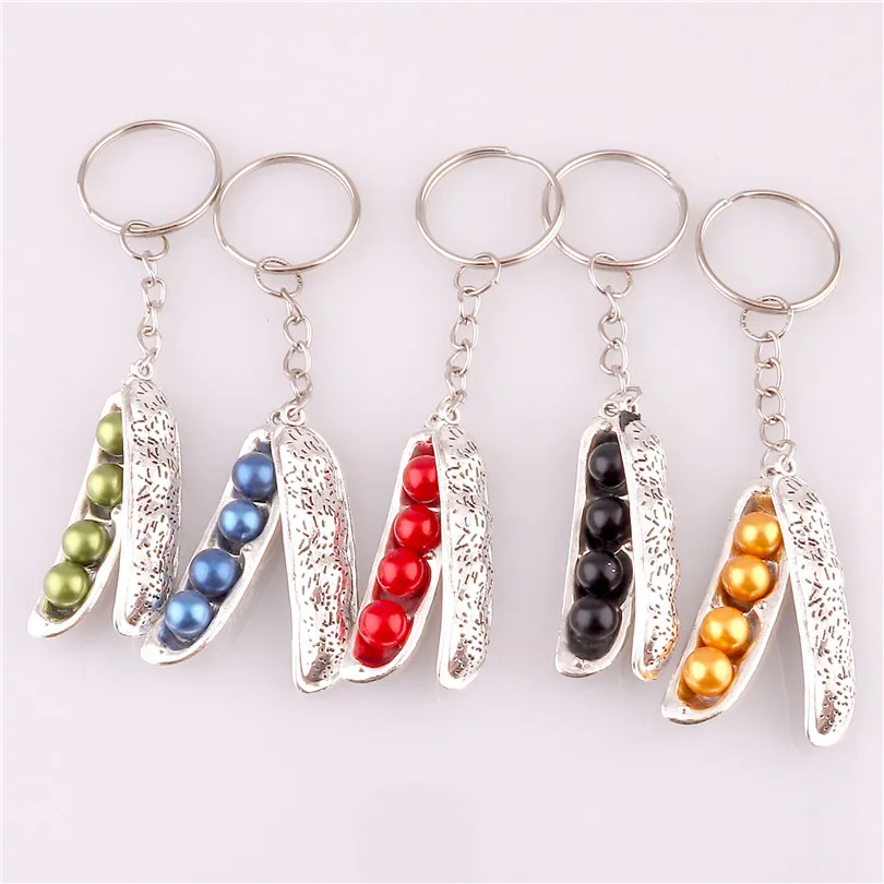 2X Creative Pea Bean Soybean Keychain Cute Key Chain Ring Paty Gift Bag Charms Trinket Key Ring Car Key Holder Chaveiro
2X Creative Pea Bean Soybean Keychain Cute Key Chain Ring Paty Gift Bag Charms Trinket Key Ring Car Key Holder Chaveiro