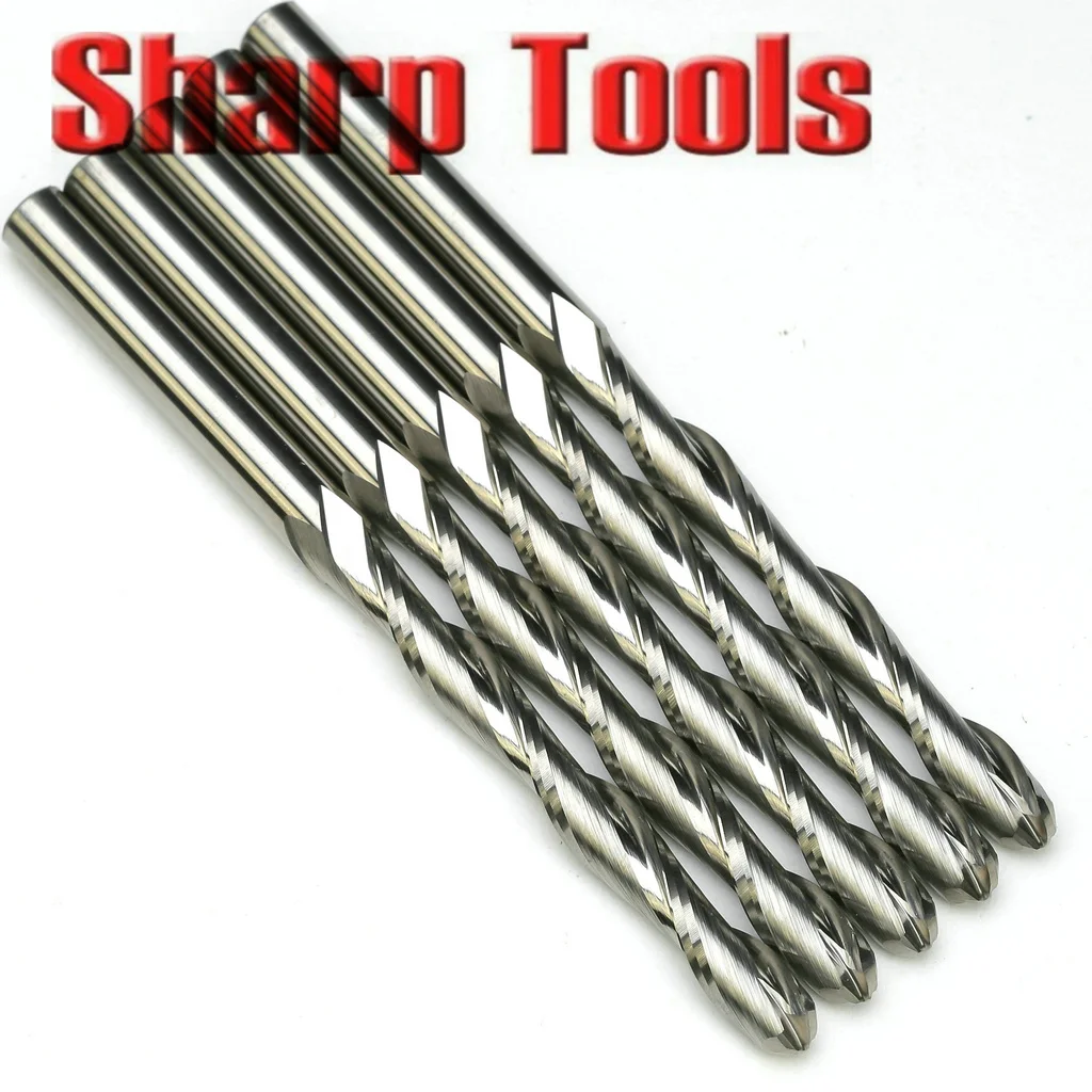 6x52 мм 2 канавки шариковый нос гравировальные резаки 5 шт. Вольфрамовая сталь твердосплавные концевые фрезерные инструменты ЧПУ фрезы на 3D деревообработку 
6x52 мм 2 канавки шариковый нос гравировальные резаки 5 шт. Вольфрамовая сталь твердосплавные концевые фрезерные инструменты ЧПУ фрезы на 3D деревообработку