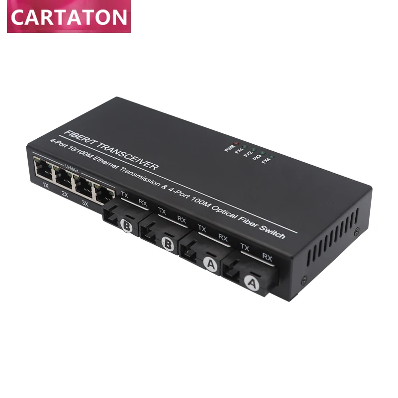 OYEL 100 Мбит/с 4XSC + 4RJ45 20 км одномодовый одноволоконный заводская цена can оптоволоконный медиаконвертер OEM
OYEL 100 Мбит/с 4XSC + 4RJ45 20 км одномодовый одноволоконный заводская цена can оптоволоконный медиаконвертер OEM