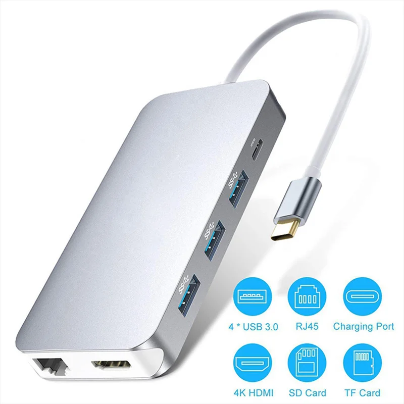 Type-C to RJ45 / HDMI / HUB / PD / converter supports Gigabit network card, suitable for laptops and mobile phones
Type-C to RJ45 / HDMI / HUB / PD / converter supports Gigabit network card, suitable for laptops and mobile phones