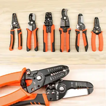 Multifunctional Useful Cable Wire Stripper Cutter Crimper Automatic Terminal Crimping Plier Hand Repair Tools
Multifunctional Useful Cable Wire Stripper Cutter Crimper Automatic Terminal Crimping Plier Hand Repair Tools