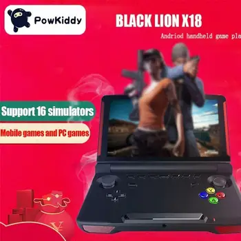 Powkiddy X18 Andriod handheld game console 5.5 inch RAM core 8163 Video 1280*720 handheld game screen ROM 32G 2G quad MTK p A7K0
Powkiddy X18 Andriod handheld game console 5.5 inch RAM core 8163 Video 1280*720 handheld game screen ROM 32G 2G quad MTK p A7K0