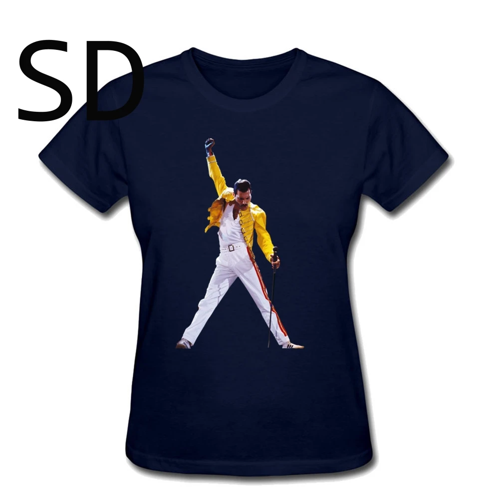 T Shirts Women Round Collar Freddie Mercury Queen Band Short Sleeve T-Shirt Femmes Women T Shirt Fashion Geek Tee
T Shirts Women Round Collar Freddie Mercury Queen Band Short Sleeve T-Shirt Femmes Women T Shirt Fashion Geek Tee