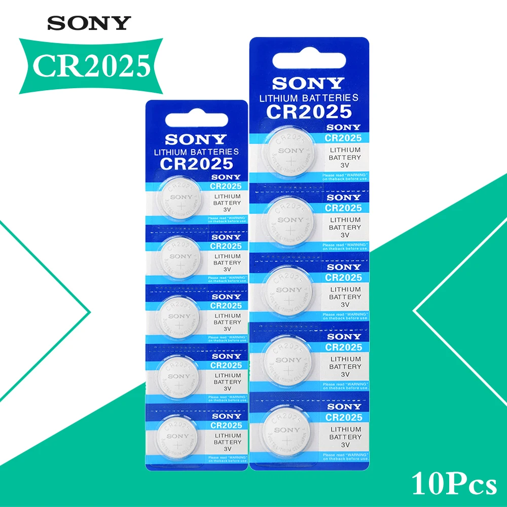 10Psc Original For Sony cr2025 Button Cell Batteries cr 2025 ECR2025 DL2025 3V Lithium Coin Battery For Watch Calculator Scale
10Psc Original For Sony cr2025 Button Cell Batteries cr 2025 ECR2025 DL2025 3V Lithium Coin Battery For Watch Calculator Scale