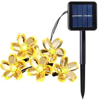 LED Solar String Flowers Fairy Lights Waterproof Outdoor Solar String Lights Decorated Garden Christmas Holiday Light Lamp 
LED Solar String Flowers Fairy Lights Waterproof Outdoor Solar String Lights Decorated Garden Christmas Holiday Light Lamp