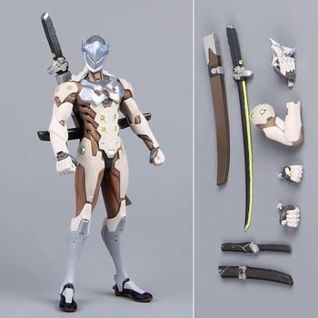 New Anime Game OW Ninja Shimada Genji 18cm Joints Moveable PVC Action Figure Model Toys In Retal Box 
New Anime Game OW Ninja Shimada Genji 18cm Joints Moveable PVC Action Figure Model Toys In Retal Box