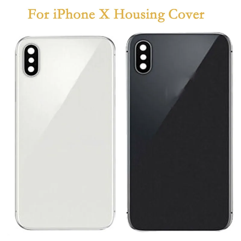 Full Housing case For iPhone X Replacement Back Housing Frame Battery Glass Door Cover No Flex Cable + sim Tray side key parts
Full Housing case For iPhone X Replacement Back Housing Frame Battery Glass Door Cover No Flex Cable + sim Tray side key parts
