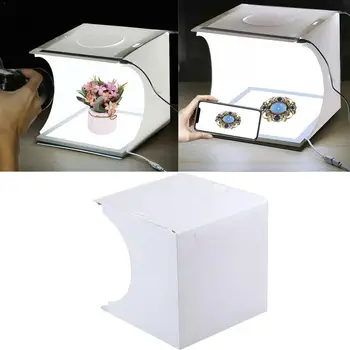 Mini Folding Lightbox Photography Photo Studio Softbox Camera Soft Light For DSLR Photo Background 2 LED Panel box Light Ki
Mini Folding Lightbox Photography Photo Studio Softbox Camera Soft Light For DSLR Photo Background 2 LED Panel box Light Ki