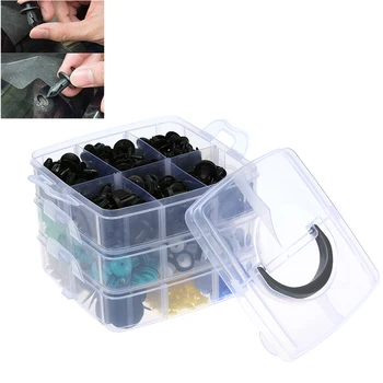 Hot New 500Pcs Car Fasteners Clips Plastic Retainer Clips Car Push Pin Rivet Trim Clips 
Hot New 500Pcs Car Fasteners Clips Plastic Retainer Clips Car Push Pin Rivet Trim Clips
