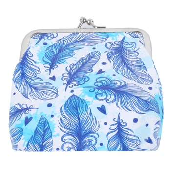 New Retro Feather Printed Coin Purses Holders Hasp Clasp Purse Card Bag Women Faux Leather Card Holder Key Bags
New Retro Feather Printed Coin Purses Holders Hasp Clasp Purse Card Bag Women Faux Leather Card Holder Key Bags