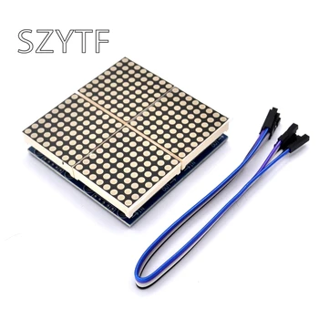 MAX7219 dot matrix module 4 dot matrix 2*2 display module MCU control LED driver module
MAX7219 dot matrix module 4 dot matrix 2*2 display module MCU control LED driver module