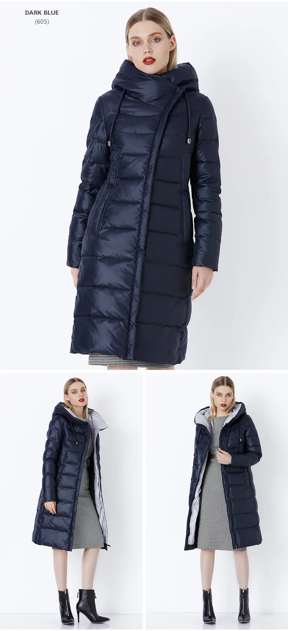 MIEGOFCE 2020 Coat Jacket Winter Womens Hooded Warm Parkas Bio Fluff Parka Coat Hight Quality Female New Winter Collection Hot