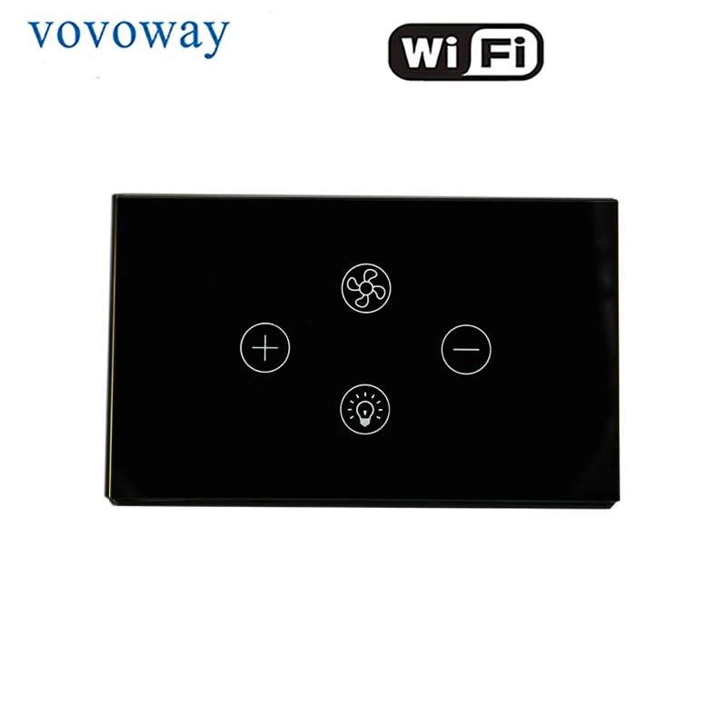 Smart fan light switch WIFI network connection compatible with Alexa and Google Assistant Smart voice control US standard switch
Smart fan light switch WIFI network connection compatible with Alexa and Google Assistant Smart voice control US standard switch