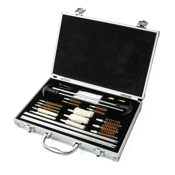 Universal Gun Cleaning Kit For Rifle Pistol Handgun Shotgun Brush Cleaner Maintenance Tools Set Aluminum Storage Case
Universal Gun Cleaning Kit For Rifle Pistol Handgun Shotgun Brush Cleaner Maintenance Tools Set Aluminum Storage Case