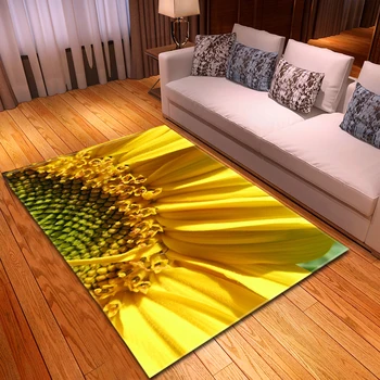 3D Sunflower Carpets Plants Parlor Area Rug Bedroom Bedside Mats Flannel Memory Foam Children Play Rug Large Living Room Carpet
3D Sunflower Carpets Plants Parlor Area Rug Bedroom Bedside Mats Flannel Memory Foam Children Play Rug Large Living Room Carpet