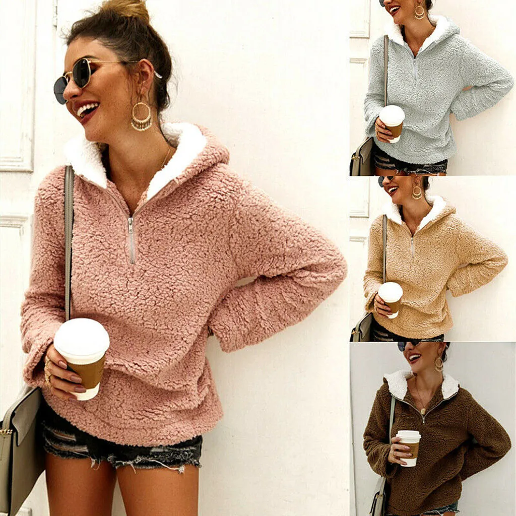 Solid oversized hoodie women Fashion Women Solid Zipper Hoodie Long Sleeve Coat Tops Sweatershirt Sweat Coat Casual Sweatshirt
Solid oversized hoodie women Fashion Women Solid Zipper Hoodie Long Sleeve Coat Tops Sweatershirt Sweat Coat Casual Sweatshirt