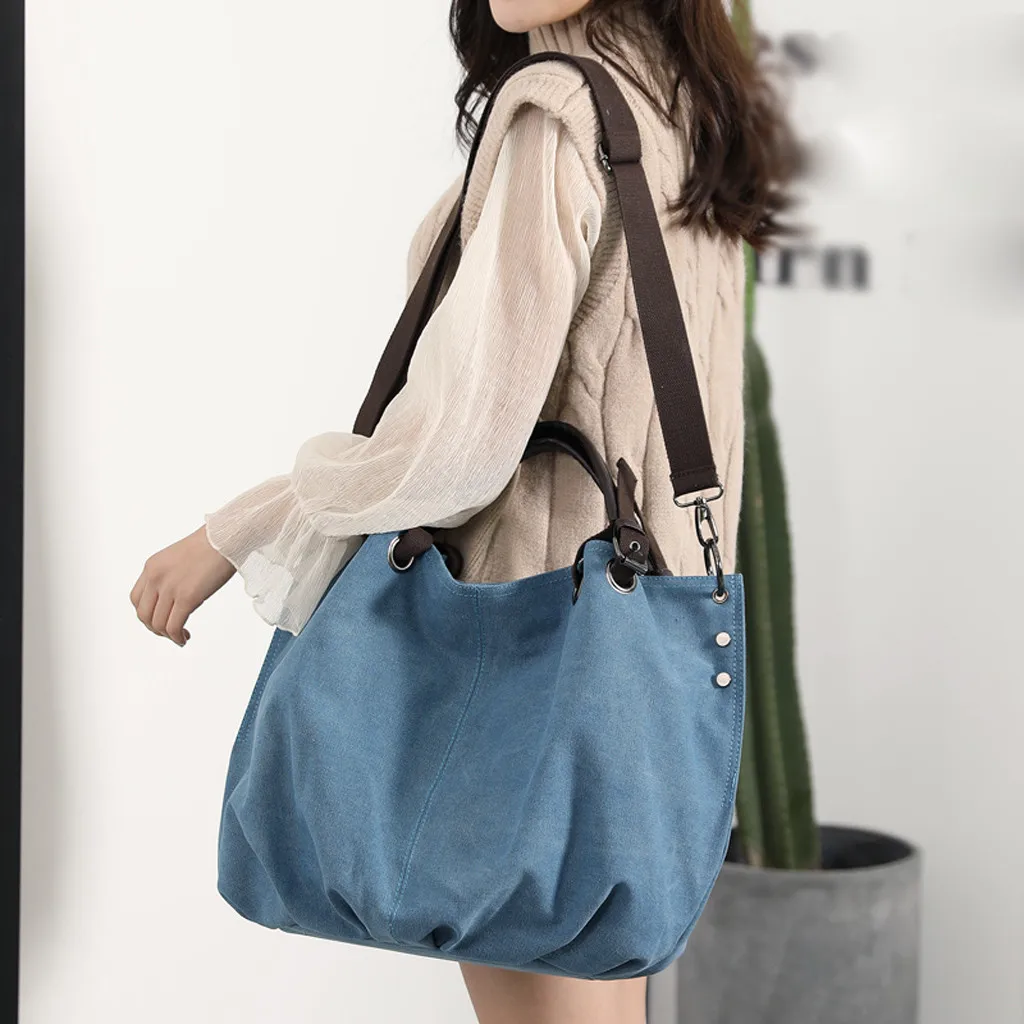 Women Messenger Bags Totes Messenger Bags Totes Fashion Women’s Multi-Function Large Capacity Canvas Shoulder Bag Travel Bag 20
Women Messenger Bags Totes Messenger Bags Totes Fashion Women’s Multi-Function Large Capacity Canvas Shoulder Bag Travel Bag 20