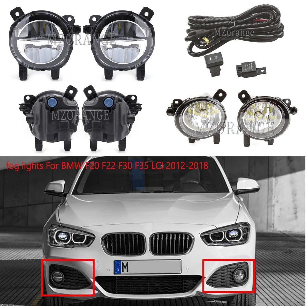 

For BMW F20 F21 F22 F23 F30 F31 F32 F33 F34 F35 F36 LCI 2012-2018 Car Foglights Fog Light LED Headlight Front Driving Fog Lamp