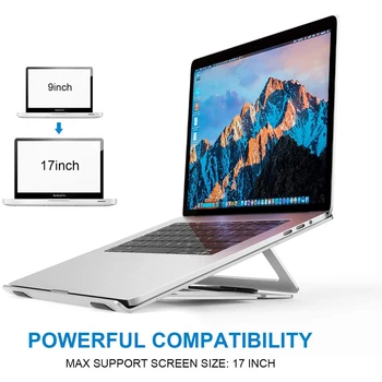 Laptop Stand Holder Portable Desktop Tablets Bracket Ergonomic Cooling Pad Non-Slip Stand for Computer Book/iPad/PC
Laptop Stand Holder Portable Desktop Tablets Bracket Ergonomic Cooling Pad Non-Slip Stand for Computer Book/iPad/PC