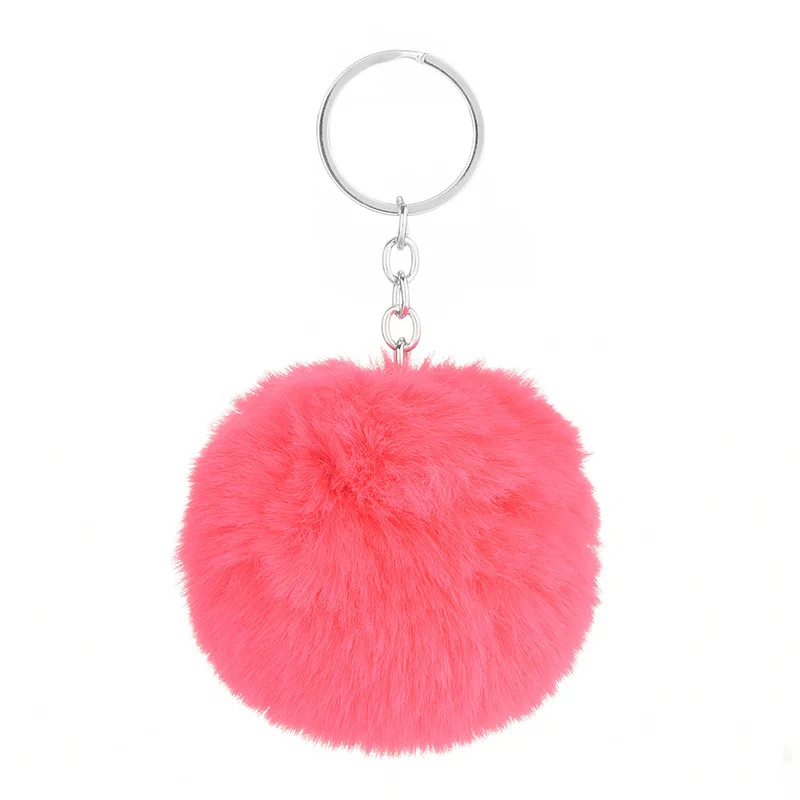 Cute 8cm High Imitation Rabbit Fur Ball Fluffy Pom Pom Keychains Keyring PomPom Key Chain for Llavero Women Charm Fur Keychain
Cute 8cm High Imitation Rabbit Fur Ball Fluffy Pom Pom Keychains Keyring PomPom Key Chain for Llavero Women Charm Fur Keychain