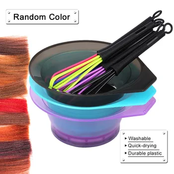 2 in 1 Hair Dyeing Bowl Hair Whisk Dye Cream Paint Stirrer for Barber Hair Dyeing Kit DIY Hairdressing Styling Tool Random Color
2 in 1 Hair Dyeing Bowl Hair Whisk Dye Cream Paint Stirrer for Barber Hair Dyeing Kit DIY Hairdressing Styling Tool Random Color