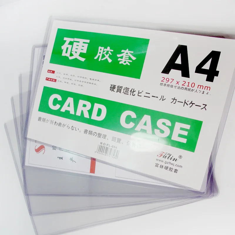 A4 Transparent Hard Rubber Sleeve PVC Certificate Menu Protective Case Business Hold File Preserving Passport Holder Card Bag Do
A4 Transparent Hard Rubber Sleeve PVC Certificate Menu Protective Case Business Hold File Preserving Passport Holder Card Bag Do