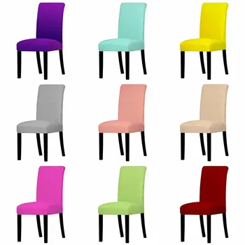 Solid Color Universal Chair Cover Spandex Stretch Elastic Chair Covers Seat Cover For Dining Room Hotel Wedding Banquet
Solid Color Universal Chair Cover Spandex Stretch Elastic Chair Covers Seat Cover For Dining Room Hotel Wedding Banquet