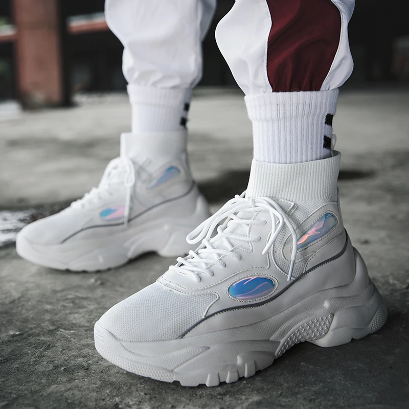 Flat Platform Sneakers Women Fashion Thick Bottom Height Increasing Casual Chunky Shoes Ladies Shoes XYZ027
Flat Platform Sneakers Women Fashion Thick Bottom Height Increasing Casual Chunky Shoes Ladies Shoes XYZ027
