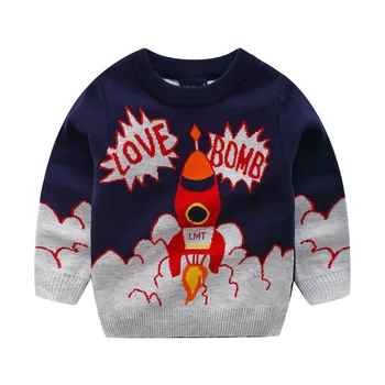 Children Sweaters Rockets Boys Girls Clothing Fashion Boys Sweater Tops Baby Winter Clothes
Children Sweaters Rockets Boys Girls Clothing Fashion Boys Sweater Tops Baby Winter Clothes