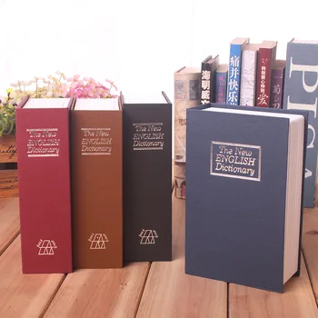 Mini Secret Password Locker Dictionary Safe Box Book Security Key Lock for Money Jewellery Certificate Storage Organizer
Mini Secret Password Locker Dictionary Safe Box Book Security Key Lock for Money Jewellery Certificate Storage Organizer