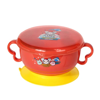 Baby Kids Training Assist Tableware Convenient Practical User-friendly Design Anti-slip Suction Food Bowl with Dust-proof Lid
Baby Kids Training Assist Tableware Convenient Practical User-friendly Design Anti-slip Suction Food Bowl with Dust-proof Lid