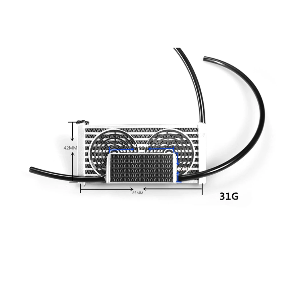Water Tank Cooling Box Radiator Tank for Traxxas TRX4 JEEP Corvette V8 Engine LS3 RC Simulation RC Car Parts
Water Tank Cooling Box Radiator Tank for Traxxas TRX4 JEEP Corvette V8 Engine LS3 RC Simulation RC Car Parts
