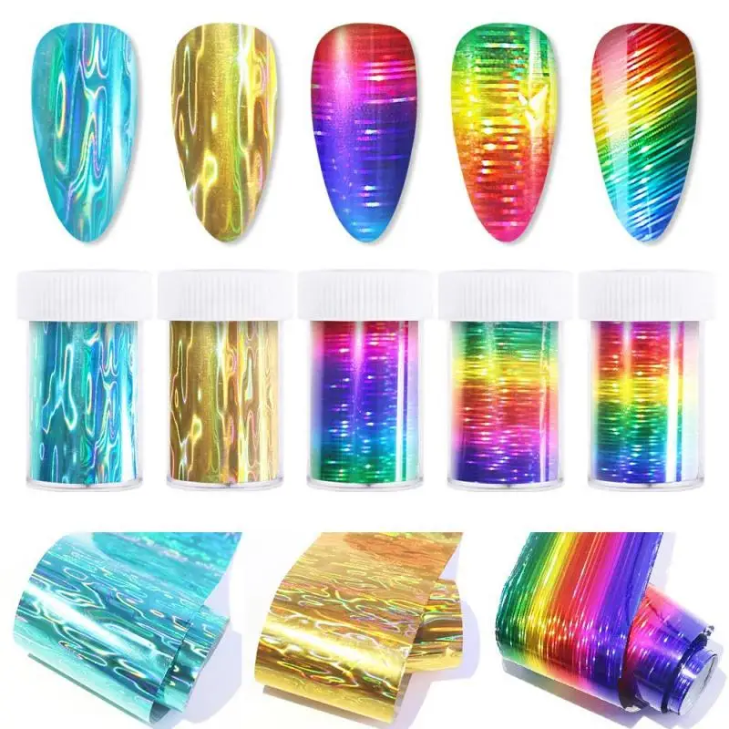 5 Styles Fish Pattern Nail Stickers 4*100CM Rainbow DIY Water Transfer Nail Decal Wave Light Nail Art Stickers
5 Styles Fish Pattern Nail Stickers 4*100CM Rainbow DIY Water Transfer Nail Decal Wave Light Nail Art Stickers