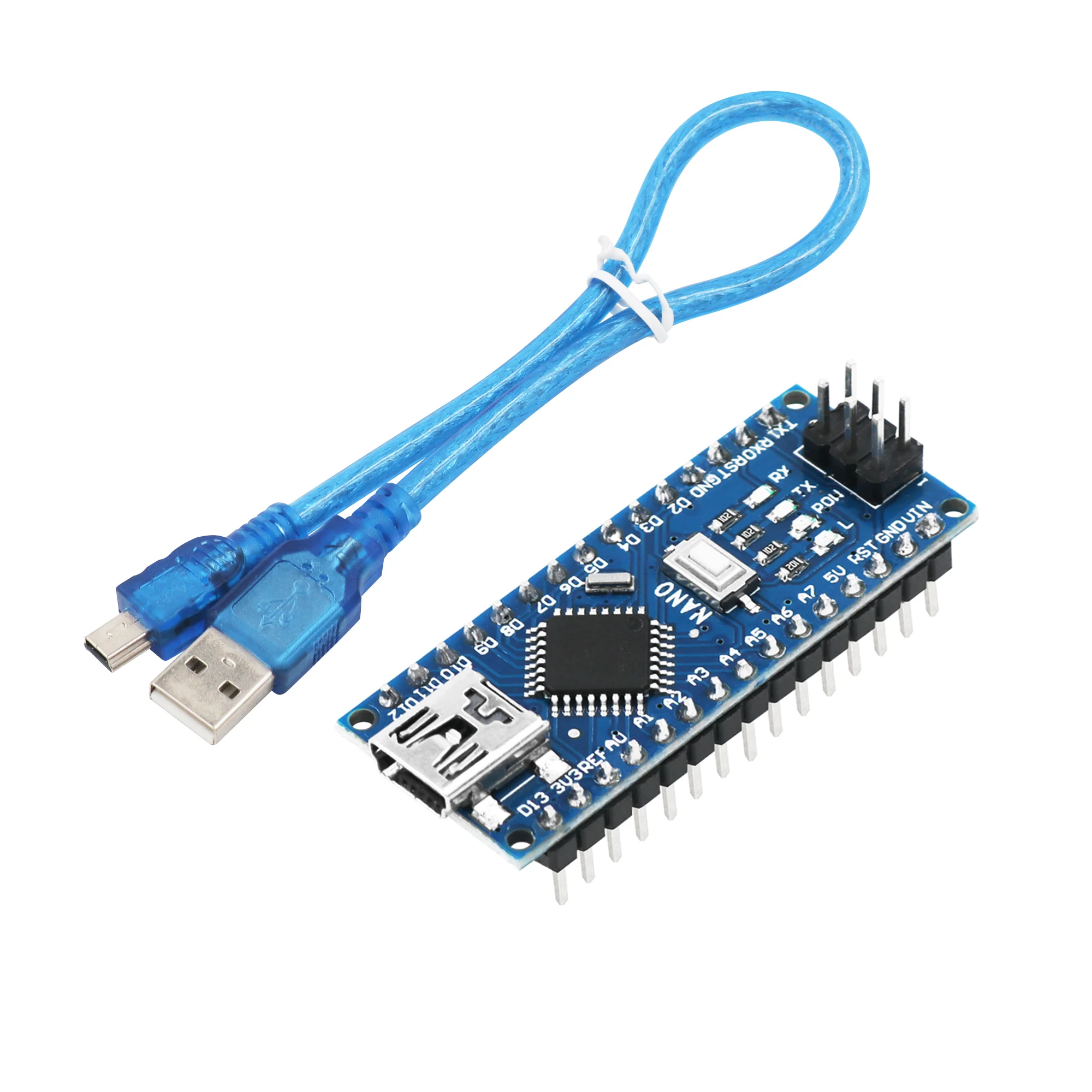 Nano 3 0 ATmega328P 5 в 16 МГц плата контроллера совместима с Arduino CH340 USB драйвер MINI V3.0