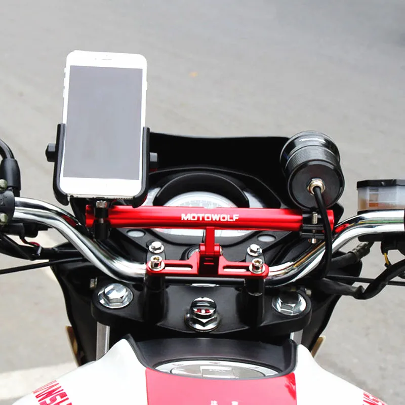 Universal Motorcycle/Scooter/Sport-bike/Cycle Reinforced Crossbar Motor Phone/GPS/Spotlight/Headlights Mounting Bracket
Universal Motorcycle/Scooter/Sport-bike/Cycle Reinforced Crossbar Motor Phone/GPS/Spotlight/Headlights Mounting Bracket