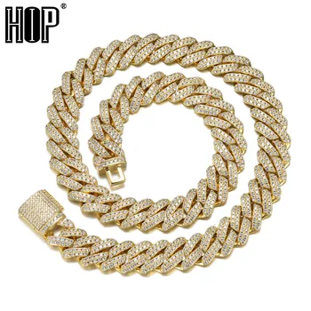 Hip Hop 12MM Heavy Iced out Big Box Buckle Cuban Chain Copper AAA+ CZ 2pcs/set Choker Necklaces For Men Choker Jewelry
Hip Hop 12MM Heavy Iced out Big Box Buckle Cuban Chain Copper AAA+ CZ 2pcs/set Choker Necklaces For Men Choker Jewelry