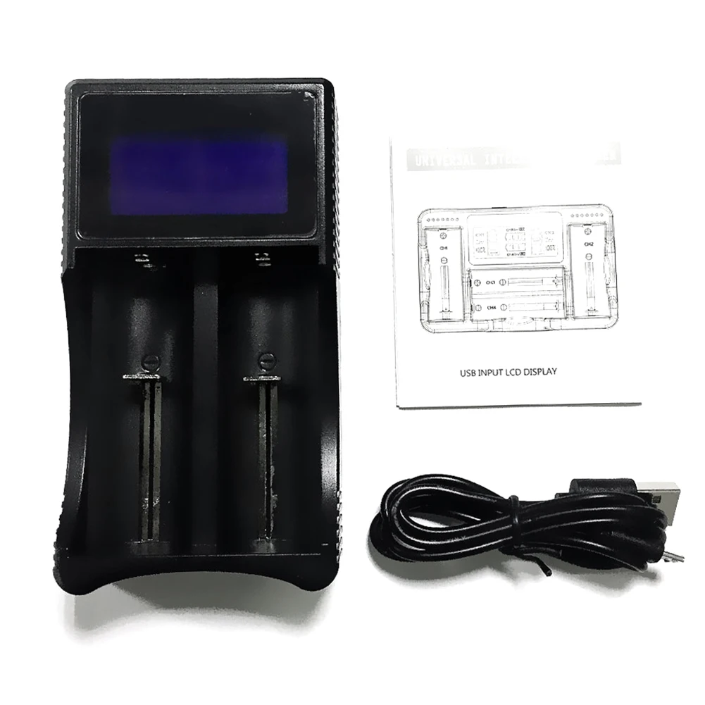 Professional Battery Digital LCD Display Charger Lithium Battery USB Charger for 18490 18350 17670 17500 16340 RCR123 14500
Professional Battery Digital LCD Display Charger Lithium Battery USB Charger for 18490 18350 17670 17500 16340 RCR123 14500