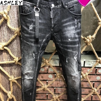Jeans NEW Men Ripped for Men Skinny Jeans Pants Men Jeans Zipper Outwear Man Pants
Jeans NEW Men Ripped for Men Skinny Jeans Pants Men Jeans Zipper Outwear Man Pants